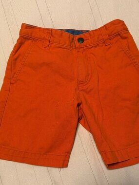 Hanna Andersson Orange Chino Shorts 120 / Size 6-7